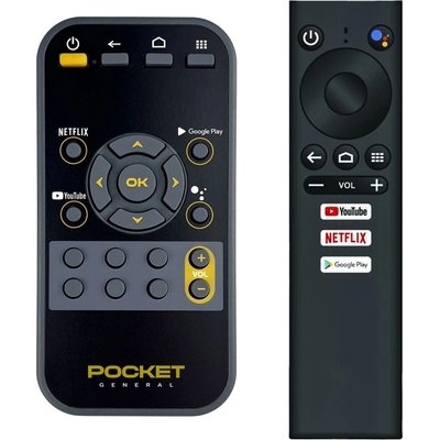 GENERAL EMATIC AGT419 QUAD CORE 4K ULTRA HD Android TV Box - дистанционно управление дубликат (AGT419 QUAD CORE 4K ULTRA HD Android TV Box)