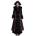 Devil fashion дамско палто DEVIL FASHION - Черно и червено Vintage Gothic - ECT016