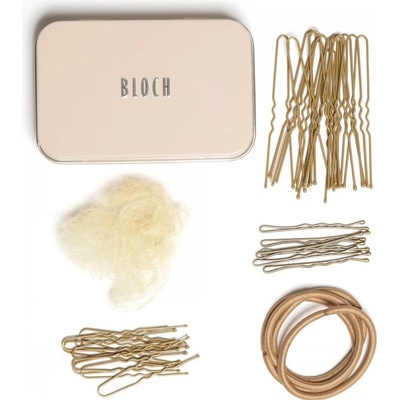 Bloch,Vlasové příslušenství - Hair kit A0801, blond
