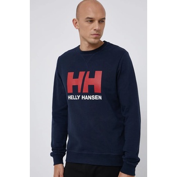 Helly Hansen Памучен суичър Helly Hansen в тъмносиньо с принт 34000 (34000)