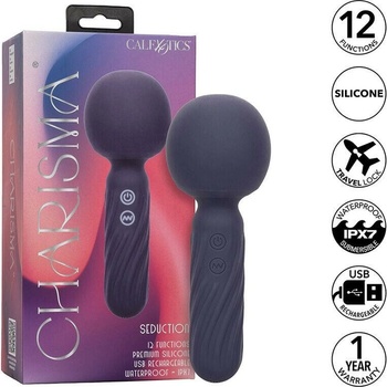 Calexotics Charisma Seduction Massager 12 Functions 17.75 Cm X 6.25 Cm