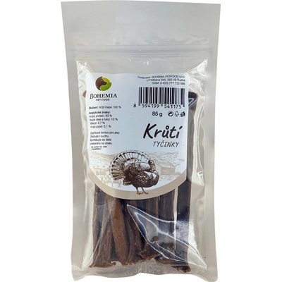 Bohemia Pet Food Morčacie tyčinky 85 g