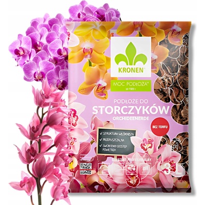 Kronen Zem Substrát pre orchidey a orchidey 3 l