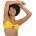 NEBBIA Ilhéus bikini top - Yellow (Yellow)