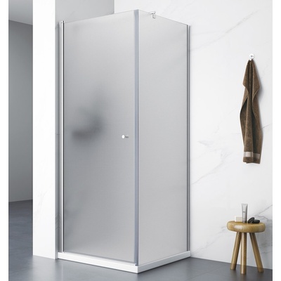 Aqualine PILOT čtvercový 900x900 mm, Brick sklo PT090-01 – Zbozi.Blesk.cz