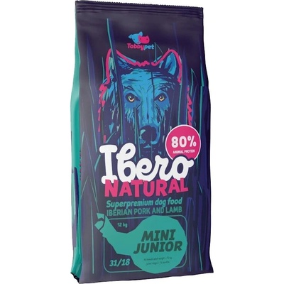 Ibero Natural Dog Mini Junior 4 x 3 kg