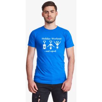 Image 1 of Мъжка синя или бяла тениска Holiday Workout