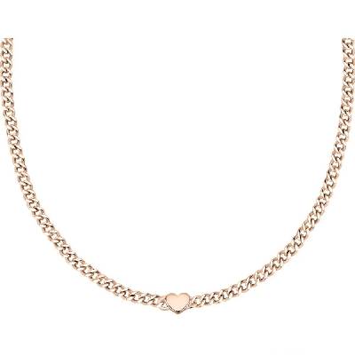 Family Rg necklace - Golden (Rose Gold / Pink)