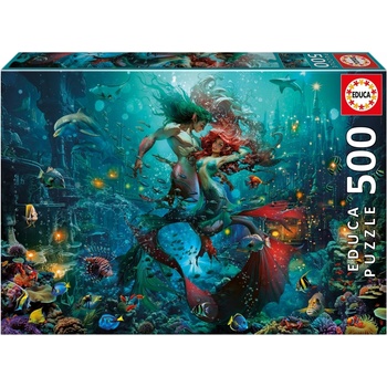 Educa Пъзел Educa - Атлантида, 500 части (EDU20175)