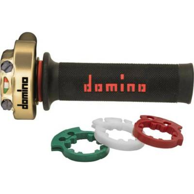 Závodní rychloplyn XM2 s gripem (road) Aprilia/Ducati/Honda/Yamaha, DOMINO (sada)