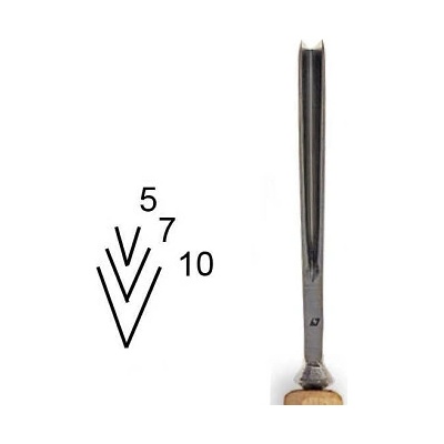 Dláto Stubai ostré V 5547 – šířka 12mm