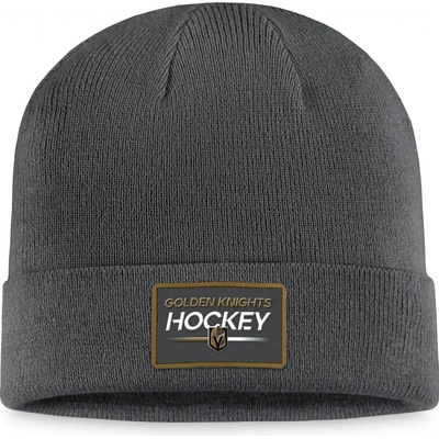Fanatics pánská zimní čepice Vegas Golden Knights Authentic Pro Prime Cuffed Beanie