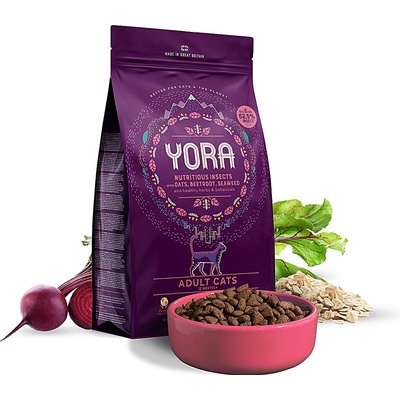 YORA Cat Adult granule z hmyzu pro kočky 3,75 kg