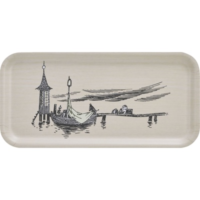 Muurla Поднос за сервиране Muurla с рисунка The Pier 13 x 27 см (2600-2713-02)