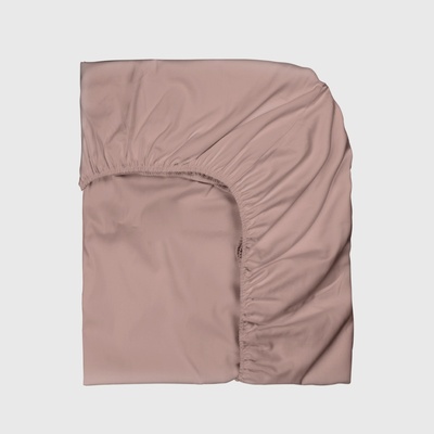 Дилиос Чаршаф с ластик РОУЗ 100/200/25 см памучен сатен