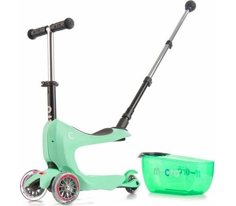Micro Mini2go Deluxe zelená