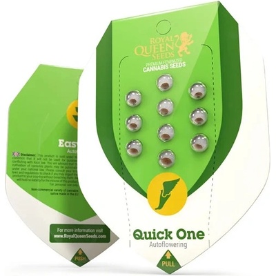 Royal Queen Seeds Quick One semena neobsahují THC 3 ks – Zboží Dáma