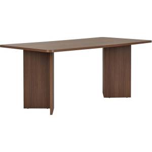 Kalune Design Трапезна маса от декор от орех 90x180 cm Linza - Kalune Design (353NRD1131)