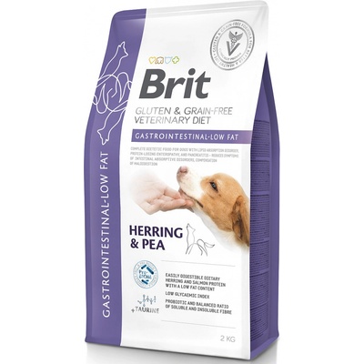 Brit VD Dog GF Gastrointestinal-Low fat 2 kg