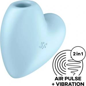 Satisfyer Клитор стимулатор небесно син Satisfyer Cutie Heart
