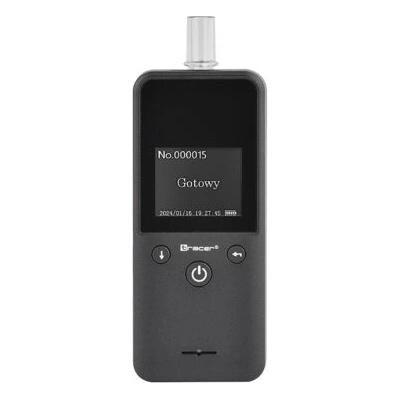 Tracer Clarix EZ-4, LCD дисплей, Платинен сензор, Захранване с батерия, Черен, Дигитален алкотест (TRAALC47703)