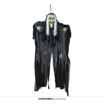 Image 1 of Fiestas Guirca Висяща декорация - Зелена вещица, 90 см