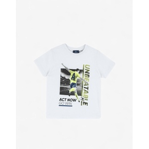 Chicco Boys Unbeatable Tee White - dress4less