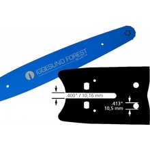 IGGESUND Harvestorová lišta 75cm 2mm .404" BLUE Line 2710