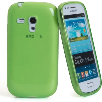 Pouzdro CELLY Gelskin Samsung Galaxy S3 Mini zelené