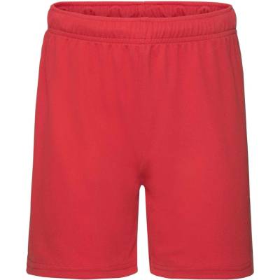 Red shorts Performance Fruit of the Loom červená