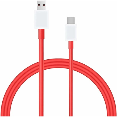 OnePlus D301 USB na typ C, 4A, bílý, červený