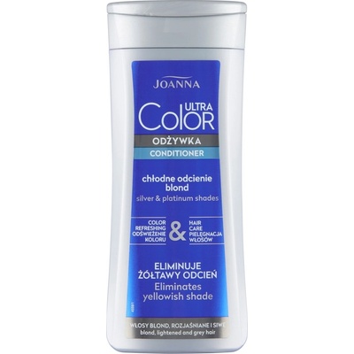 Joanna Ultra Color kondicionér pre odfarbené blond a šedivé vlasy 200 g