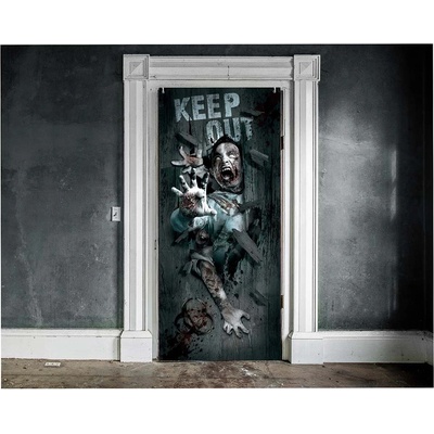 Fiestas Guirca Декорация за врата Keep out