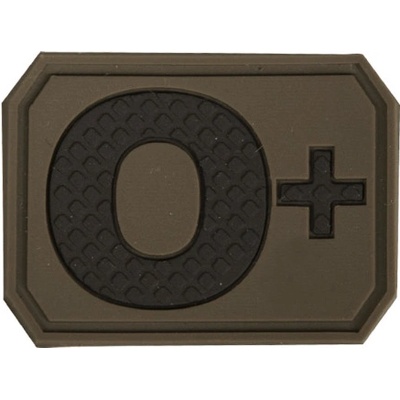 Mil-Tec PATCH 3D BLOOD 0 POSITIV oliva 16831701