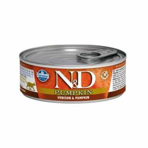 Farmina N&D Cat Vension & Pumpkin консерва за котки с еленско месо и тиква 70gr