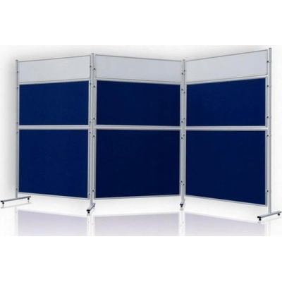 B2B Partner Oboustranná textilní tabule pro paravany TM, 1200 x 1800 mm