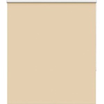 vidaXL Ролкова щора Blackout Бежова 130x150 cm Ширина на плата 126, 6cm (4010744)