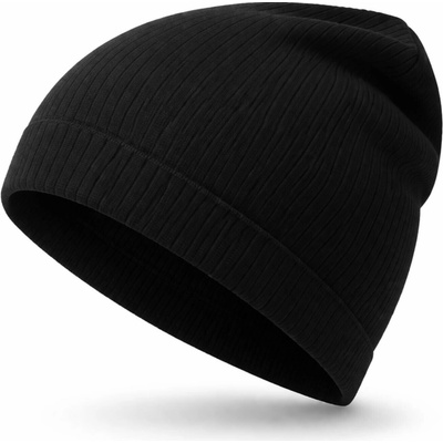 Černá MERINO čepice – Zboží Dáma