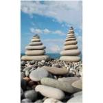 DIMEX ART Флизелинов фототапет камъни на плажа 150 x 250 см
