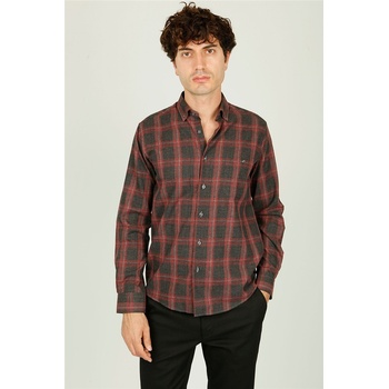 Centone Мъжка риза - Черна 307228 (307228_Кафяво)