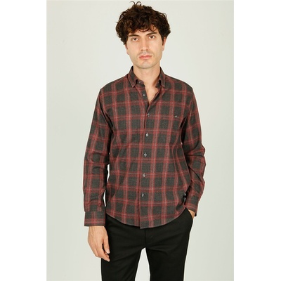 Centone Мъжка риза - Черна 307228 (307228_Кафяво)