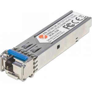 Intellinet 507509 мрежов трансивърен модул Оптично влакно 1000 Мбит/с SFP (507509)