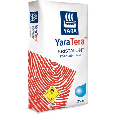 Yara Kristalon Červený 12-12-36+1MgO+ME 25 kg