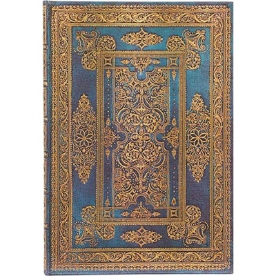 Paperblanks Тефтер Blue Luxe, Midi, широки редове, твърда ко (1570181005)