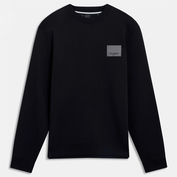 Ted Baker Блуза Ted Baker Ted Baker LS Logo Patch Sweatshirt - Black
