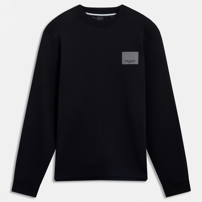 Ted Baker Блуза Ted Baker Ted Baker LS Logo Patch Sweatshirt - Black
