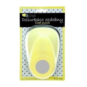 DALPRINT Decorative hole punch 7, 5cm circle with frill