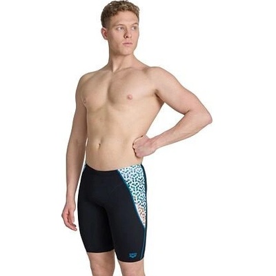 Arena Planet Water Swim Jammer Black/White Multi