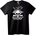 NOONEBRAND Тениска Черепи от Hard Rock Фестивал - 5XL, White