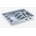 Horecano HOME-Разпределител за прибори 29, 5x37, 5xh5cm МИКС ЦВЕТОВЕ (TRN-111) (014808)